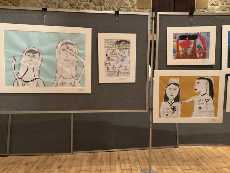 Με έμπνευση τα επαναπατρισθέντα έργα, μαθητές και μαθήτριες,  δημιούργησαν τα δικά τους έργα συνεχίζοντας την εικαστική παραγωγή και δημιουργία από το Χθες στο Σήμερα, από το 1950 στο 2020.   