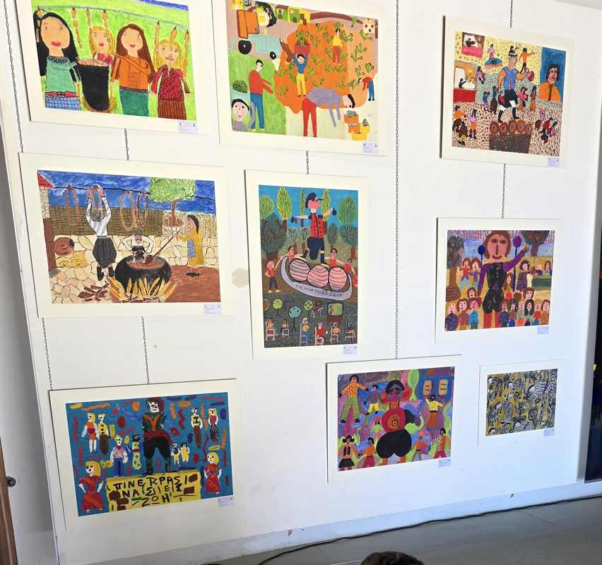 Έκθεση με επιλεγμένα έργα, σε σχέση με την κυπριακή παράδοση, από το ιστορικό Αρχείο Παιδικής Τέχνης