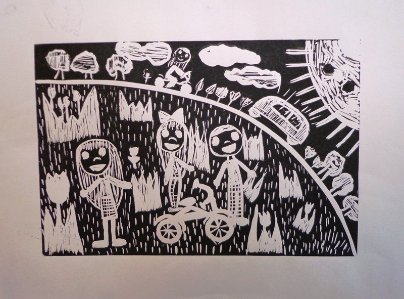 Έργα Παιδιών - Χαρακτική/Τύπωμα 