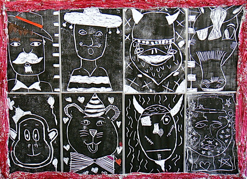 Έργα Παιδιών - Χαρακτική/Τύπωμα 