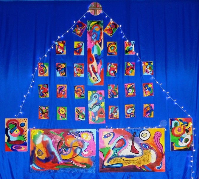 Έργα Παιδιών - Εγκατάσταση στον χώρο (Installation)