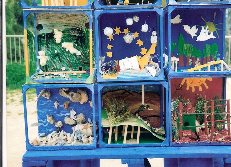 Έργα Παιδιών - Εγκατάσταση στον χώρο (Installation)