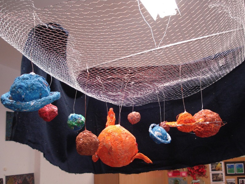 Έργα Παιδιών - Εγκατάσταση στον χώρο (Installation)