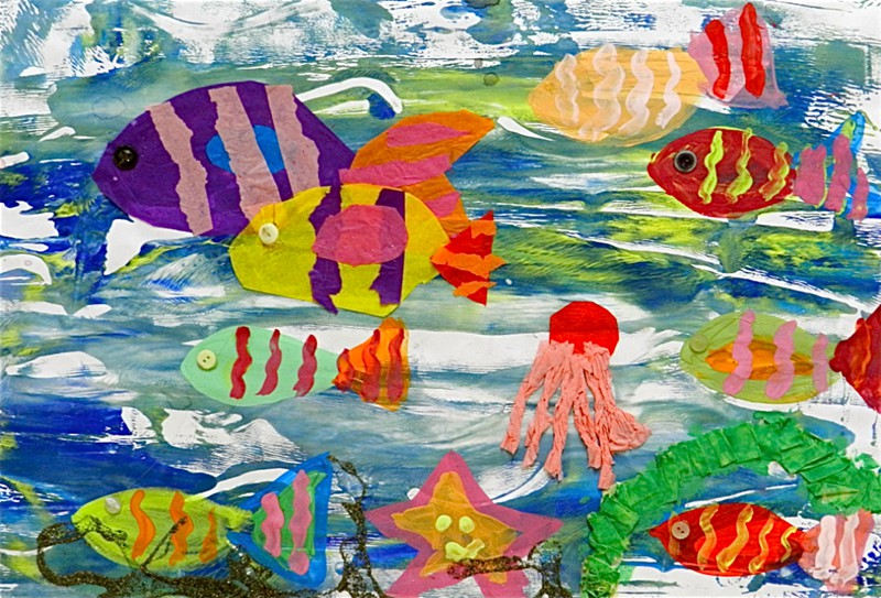 Έργα Παιδιών - Μικτά Υλικά/Μικτές Τεχνικές 