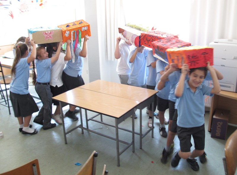 Έργα Παιδιών - Εικαστικό Δρώμενο / Παράσταση (Performance) 