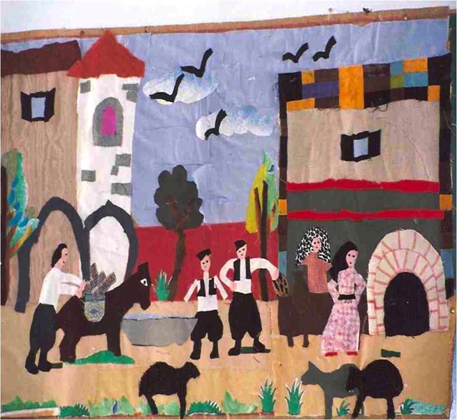 Έργα Παιδιών - Υφασματογραφία 