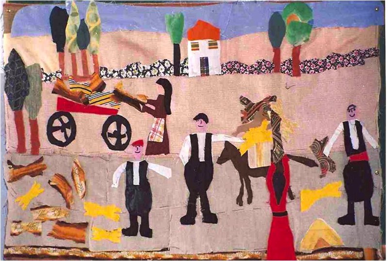 Έργα Παιδιών - Υφασματογραφία 